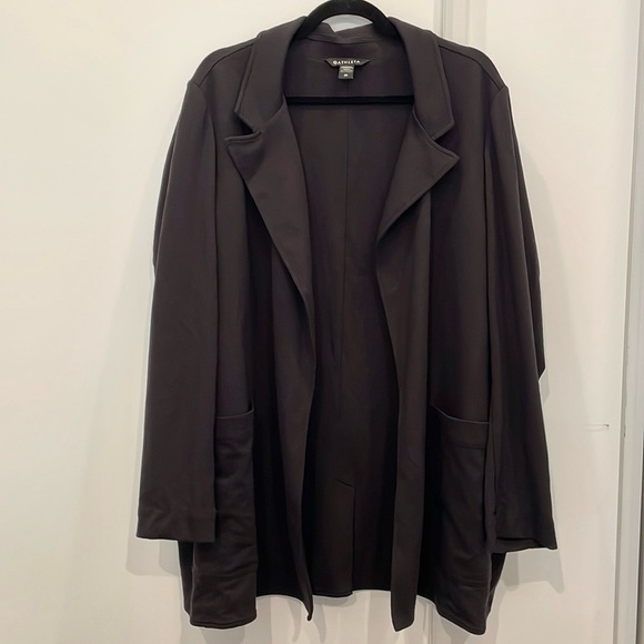 Athleta Black Eastbound Boyfriend Blazer - Picture 3 of 8